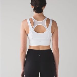 Lululemon double tap sports bra crop